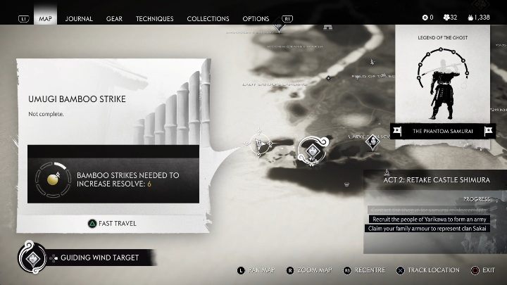 Lokacja: Most Pani Sanjo - Ghost of Tsushima: Toyotama - stojaki bambusowe, sekrety, znajdźki - Ghost of Tsushima - poradnik do gry