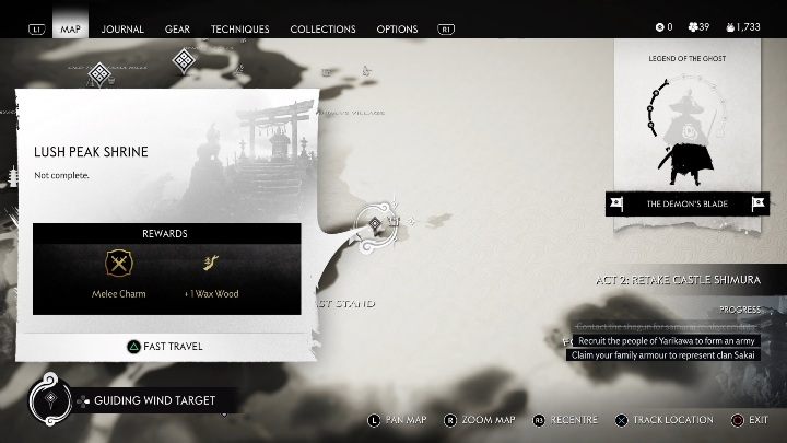 Lokacja: Ostatni Bastion Buntownika - Ghost of Tsushima: Toyotama - kapliczki Shinoto, sekrety, znajdźki - Ghost of Tsushima - poradnik do gry