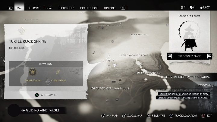 Lokacja: Wzgórza Starej Toyotamy - Ghost of Tsushima: Toyotama - kapliczki Shinoto, sekrety, znajdźki - Ghost of Tsushima - poradnik do gry