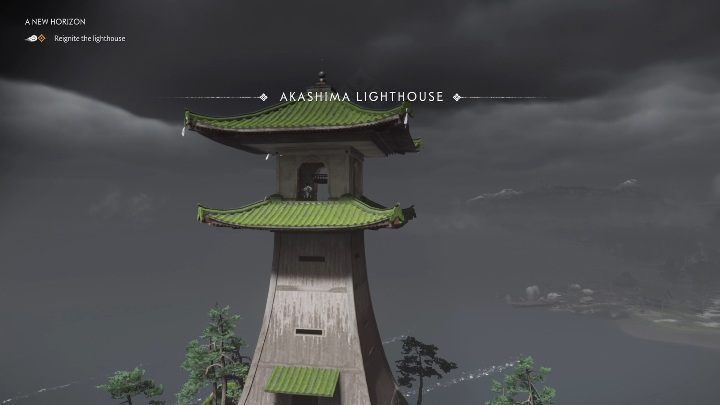 Tę latarnię zdobędziesz wykonując zadanie fabularne - Nowy Horyzont - Ghost of Tsushima: Toyotama - latarnie morskie, sekrety, znajdźki - Ghost of Tsushima - poradnik do gry