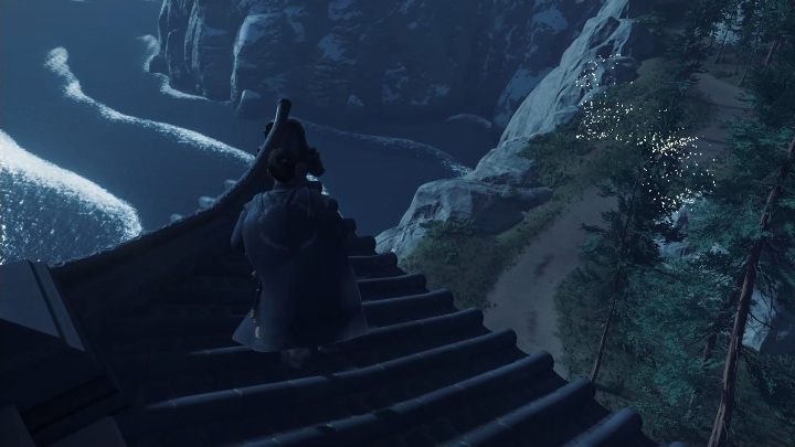 Do tej latarni możesz dotrzeć dopiero po przejściu do trzeciego aktu gry - Ghost of Tsushima: Toyotama - latarnie morskie, sekrety, znajdźki - Ghost of Tsushima - poradnik do gry