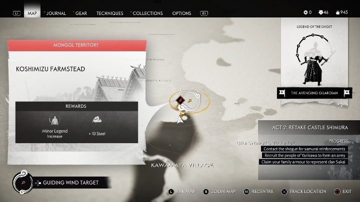 Lokacja: Wodospad Benkeia - Ghost of Tsushima: Toyotama - obozy Mongołów, sekrety, znajdźki - Ghost of Tsushima - poradnik do gry
