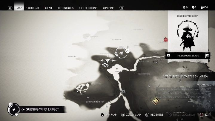 Lokacja: Las w Kaburze - Ghost of Tsushima: Kamiagata - Haiku, sekrety, znajdźki - Ghost of Tsushima - poradnik do gry