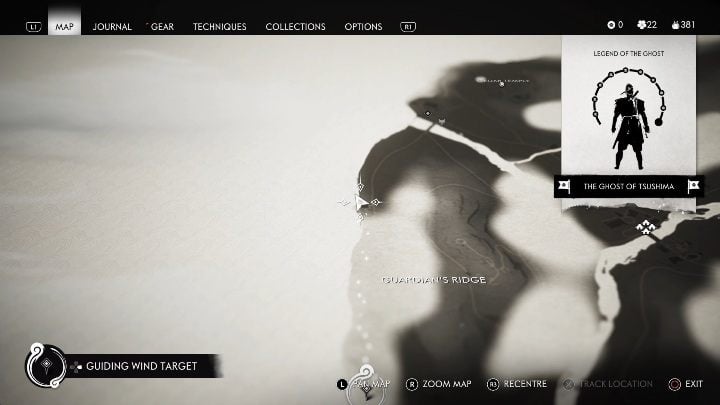 Lokacja: Wzgórze Strażnika - Ghost of Tsushima: Kamiagata - Haiku, sekrety, znajdźki - Ghost of Tsushima - poradnik do gry