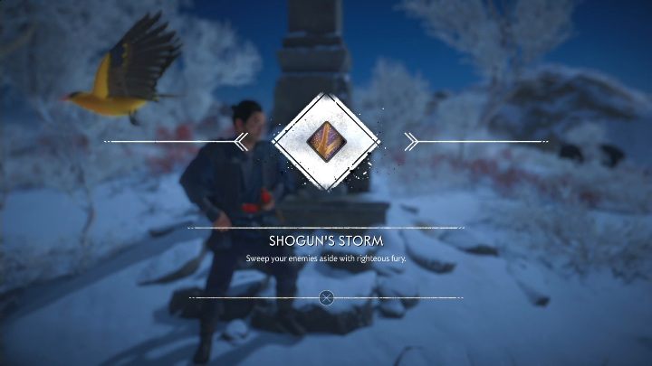Filar Honoru stoi na zboczu ośnieżonej góry - Ghost of Tsushima: Kamiagata - filary honoru, sekrety, znajdźki - Ghost of Tsushima - poradnik do gry