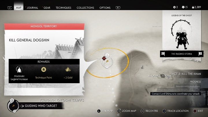 Lokacja: Góra Jogaku - Ghost of Tsushima: Kamiagata - obozy Mongołów, sekrety, znajdźki - Ghost of Tsushima - poradnik do gry