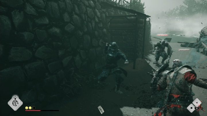 Na drugiej części mapy musisz zrobić dokładnie to samo - wyeliminuj swoich wrogów, a następnie uwolnij przetrzymywanego mężczyznę - Ghost of Tsushima Legends: Krucze demony z Otsumy - solucja, opis przejścia - Ghost of Tsushima - poradnik do gry