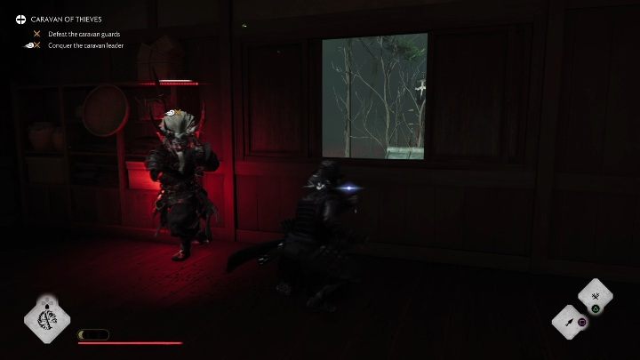 Ostatnia część misji jest trudna, ponieważ nie ma w niej żadnej opcji zapisu - Ghost of Tsushima Legends: Karawana Złodziei - solucja, opis przejścia - Ghost of Tsushima - poradnik do gry