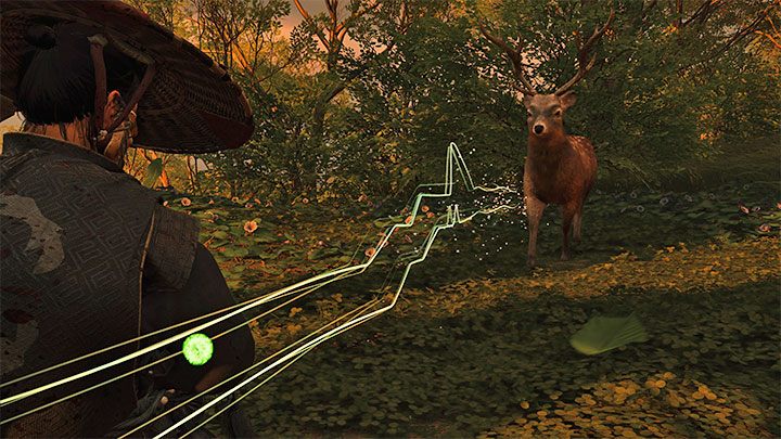 Gra na flecie jest nowym rodzajem mini-gry - używane są czujniki żyroskopowe kontrolera - Ghost of Tsushima Iki Island: Jak oswajać zwierzęta? - Ghost of Tsushima - poradnik do gry
