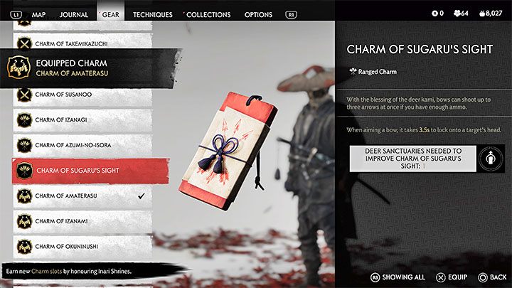 Z sanktuariami powiązane są różne rodzaje talizmanów, np - Ghost of Tsushima Iki Island: Jak oswajać zwierzęta? - Ghost of Tsushima - poradnik do gry
