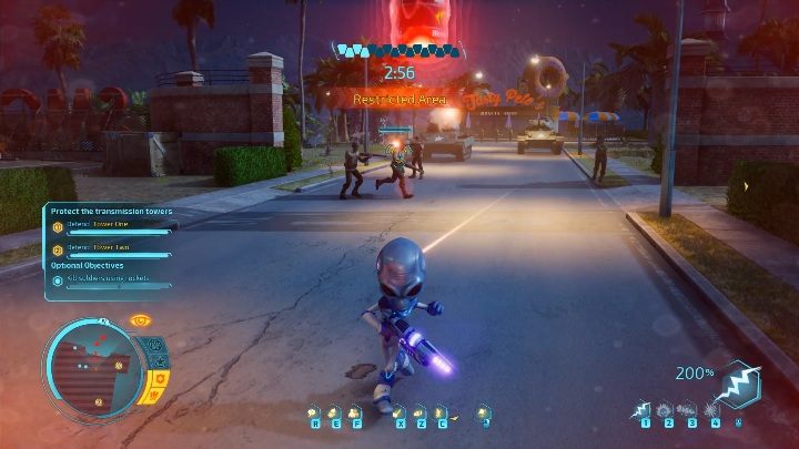 Druga fala trwa 3 minuty - Destroy All Humans 2020: Suburb of Damned - fale, solucja - Destroy All Humans Remake - poradnik do gry