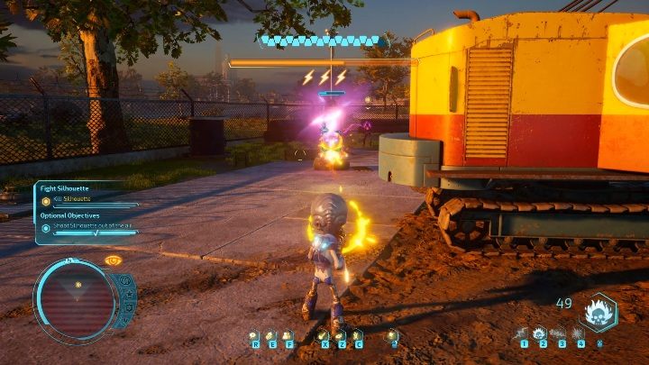 Drugi etap Silhouette rozpocznie od regeneracji zdrowia - Destroy All Humans 2020: Silhouette - boss, jak pokonać - Destroy All Humans Remake - poradnik do gry