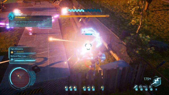 Trzeci etap ponownie zaczniesz od przerwanie Silhouette regeneracji zdrowia - Destroy All Humans 2020: Silhouette - boss, jak pokonać - Destroy All Humans Remake - poradnik do gry