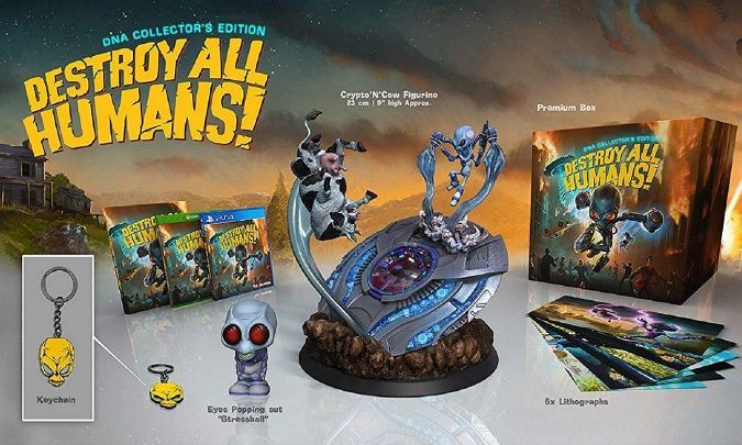 Destroy All Humans - Edycja Kolekcjonerska DNA zawiera - Destroy All Humans 2020: Edycje gry - Destroy All Humans Remake - poradnik do gry