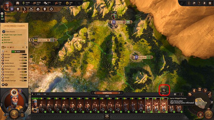 Aby połączyć jednostki w grze Total War Saga Troy należy z listy dostępnych jednostek wybrać odpowiednich wojowników (przytrzymując Control i klikając LPM można łatwo zaznaczyć kilka jednostek) i wybrać mały przycisk Połącz jednostki, który wyświetli się nad podświetlonymi oddziałami - Total War Troy: Jednostki - zarządzanie oddziałami - Total War Troy - poradnik do gry