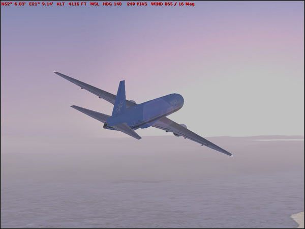 1 - Boeing 777 Pułap i kurs - Microsoft Flight Simulator 2004: A Century of Flight - poradnik do gry