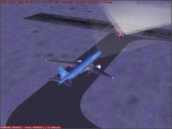 1 - Boeing 777 Kołowanie, cz. 1 - Microsoft Flight Simulator 2004: A Century of Flight - poradnik do gry