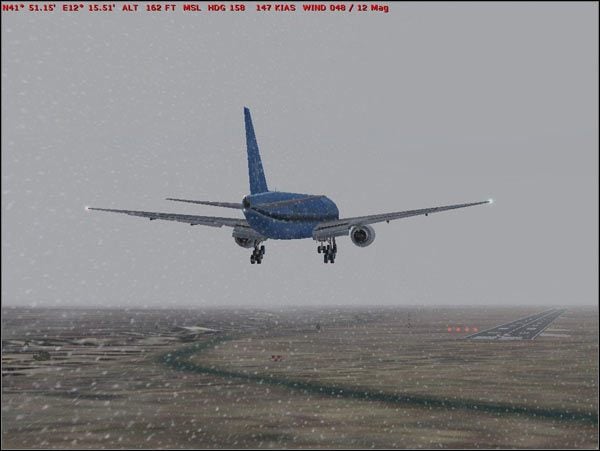 2 - Boeing 777 Podejście do lądowania - Microsoft Flight Simulator 2004: A Century of Flight - poradnik do gry