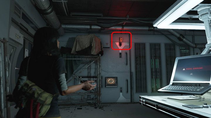 Gdy wejdziesz do laboratorium zlokalizuj komputer i skorzystaj z niego - Marvels Avengers: Witaj, stary przyjacielu/Hello old friend - solucja - Marvels Avengers - poradnik do gry