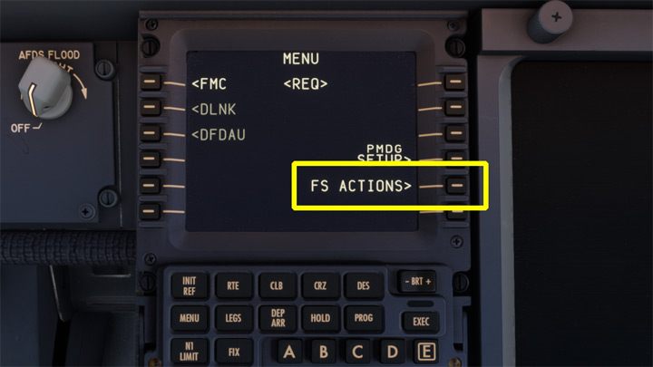 LCtrl + 3 - PMDG 737: Cold Start i plan lotu w FMC - Microsoft Flight Simulator 2020 - poradnik do gry