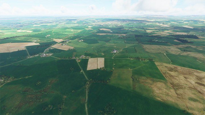 Szkocja - tryb online - Flight Simulator: Generowanie terenu online i offline - jakie są różnice? - Microsoft Flight Simulator 2020 - poradnik do gry