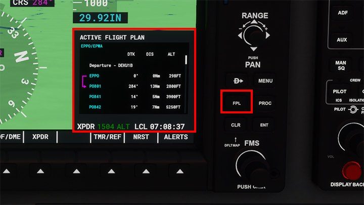W innych modelach samolotów rozmieszczenie przycisków może być nieco inne, jednak ich oznaczenie i funkcjonalność pozostaną takie same - Flight Simulator: Autopilot - programowanie, używanie - Microsoft Flight Simulator 2020 - poradnik do gry