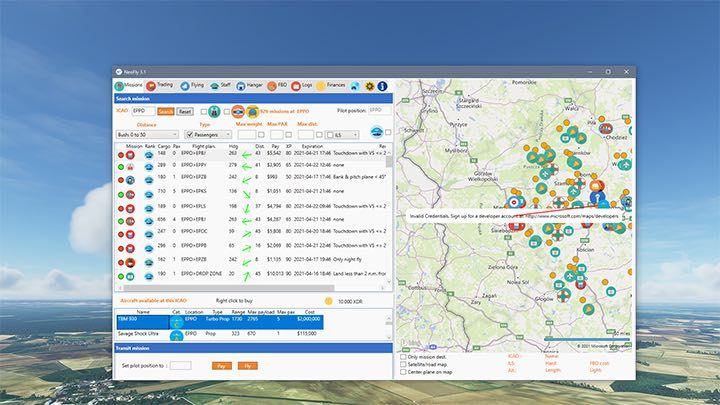 NeoFly to zewnętrzna aplikacja, która pobiera dane o naszych lotach z Flight Simulatora - Flight Simulator: Najlepsze mody - lista - Microsoft Flight Simulator 2020 - poradnik do gry
