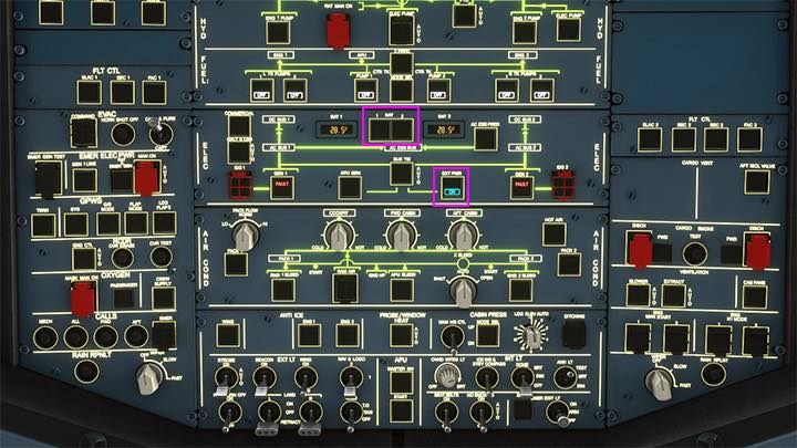 Klawiszami CTRL+8 przejdźcie do widoku Overhead - Flight Simulator: Samolot pasażerski - przygotowanie do lotu, Cold Start - Microsoft Flight Simulator 2020 - poradnik do gry