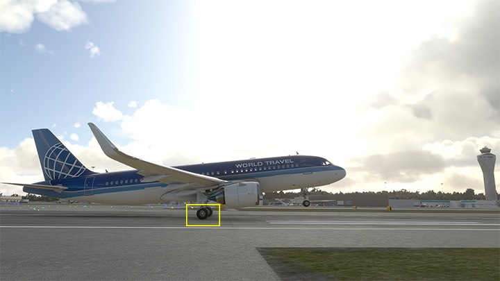 Flara umożliwia przyziemienie głównym podwoziem - Flight Simulator: Samolot pasażerski - lądowanie ILS - Microsoft Flight Simulator 2020 - poradnik do gry