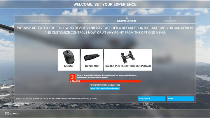 Gra sama wykrywa posiadany sprzęt. - Flight Simulator: Sterowanie PC, Xbox One - Microsoft Flight Simulator 2020 - poradnik do gry