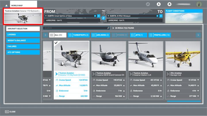 Jeśli trasa jest gotowa, wybierz opcję Leć - Flight Simulator: Porady na start - Microsoft Flight Simulator 2020 - poradnik do gry