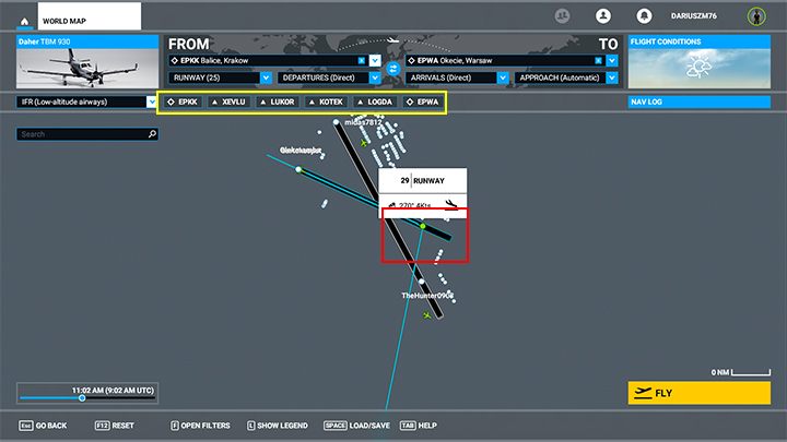 Zaczniemy wyjątkowo od końca, czyli zasad przylotu, bo procedura STAR ma o wiele większe znaczenie dla rozgrywki we Flight Simulator 2020 - Flight Simulator: Plan lotu - wersja rozszerzona - Microsoft Flight Simulator 2020 - poradnik do gry
