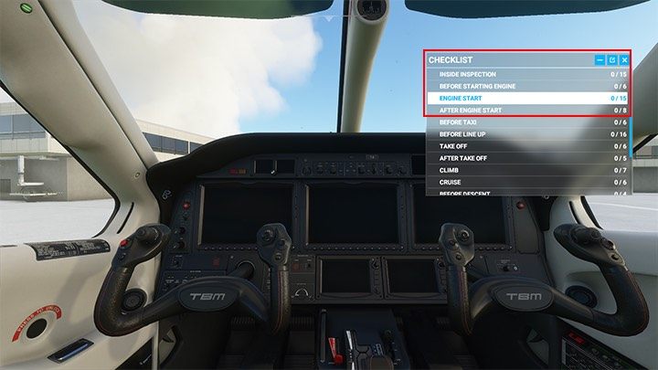 2 - wykonuj kolejne czynności z listy - Flight Simulator: Uruchamianie silników (Cold Start) - Microsoft Flight Simulator 2020 - poradnik do gry
