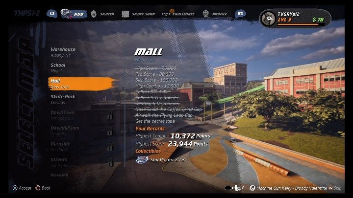 Jeśli po dotarciu dalej uznasz, że o wiele lepiej rozumiesz już mechaniki gry, sterowanie i tworzenie combo wróć do pierwszych poziomów - Tony Hawks Pro Skater 1+2: Porady na start - Tony Hawks Pro Skater 1+2 - poradnik do gry
