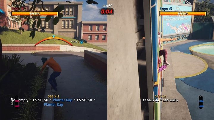 Ten tryb możesz trwać - Tony Hawks Pro Skater 1+2: Graffiti - tryb multiplayer - Tony Hawks Pro Skater 1+2 - poradnik do gry