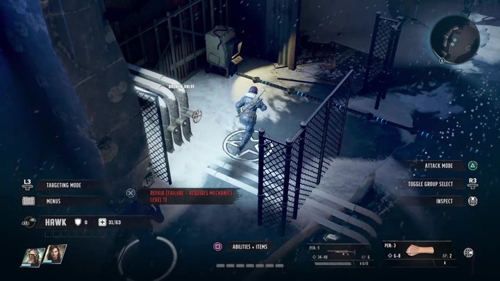 Idąc dalej natrafisz na zamkniętą bramę, która strzeże skrzyni - Wasteland 3: Witamy w Kolorado - solucja, opis przejścia - Wasteland 3 - poradnik do gry