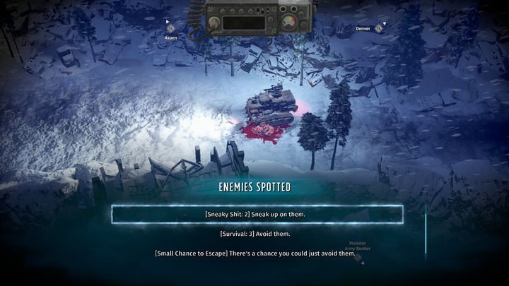 Jeśli nie uda Ci się uciec, zostaniesz przeniesiony na pole walki - Wasteland 3: Losowe zdarzenia - czym są? - Wasteland 3 - poradnik do gry