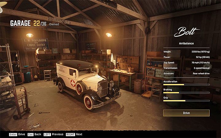 Wszystkie odblokowane pojazdy przenoszone są do garażu Tommyego, który sąsiaduje z barem Salieriego - Mafia Definitive Edition: Pojazdy - jak kraść? - Mafia 1 Definitive Edition - poradnik, solucja