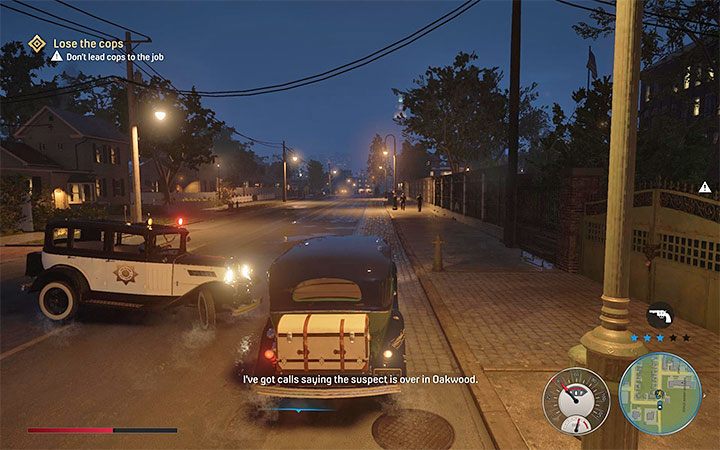2-5 gwiazdek to już konkretne problemy, gdyż stróże prawa będą dążyli do aresztowania lub zastrzelenia Tommyego - Mafia Definitive Edition: Policja - jak unikać? - Mafia 1 Definitive Edition - poradnik, solucja