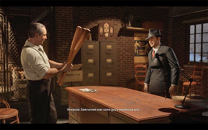 Wyjdź z budynku baru i udaj się do warsztatu Vincenzo - Mafia Definitive Edition: Lepiej się przyzwyczajaj - solucja - Mafia 1 Definitive Edition - poradnik, solucja