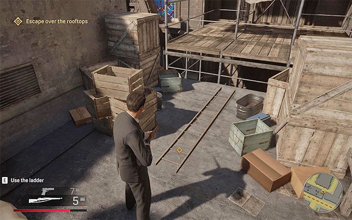 Docelowo musisz dotrzeć do obszaru z obrazka - Mafia Definitive Edition: Święty i grzesznik - solucja - Mafia 1 Definitive Edition - poradnik, solucja