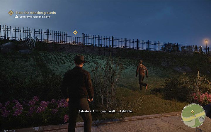 Wyrusz wraz z Salvatore w stronę dzielnicy Beech Hill, w której znajduje się willa prokuratora - Mafia Definitive Edition: Odwiedziny u bogaczy - solucja - Mafia 1 Definitive Edition - poradnik, solucja