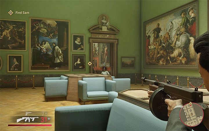 Musisz teraz rozpocząć długą podróż przez galerię sztuki - Mafia Definitive Edition: Śmierć sztuki - solucja - Mafia 1 Definitive Edition - poradnik, solucja