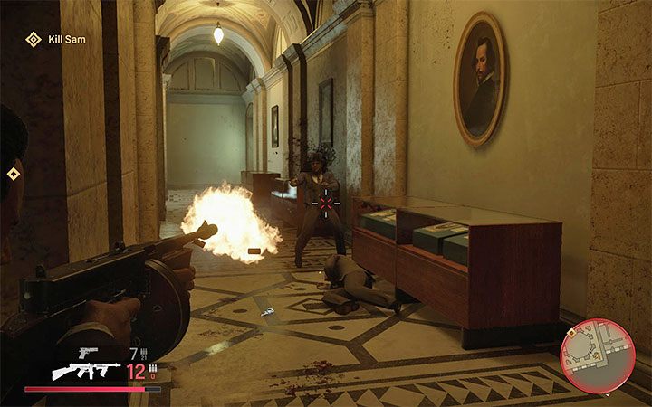 W lokacji tej jeszcze ważniejsze jest to żeby korzystać jak najczęściej z zasłon oraz żeby nie pozwalać przeciwnikom na wyprowadzanie ataków z flanki - Mafia Definitive Edition: Śmierć sztuki - solucja - Mafia 1 Definitive Edition - poradnik, solucja