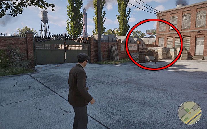 Udaj się na prawo od głównego wejścia, tzn - Mafia Definitive Edition: Manta Prototyper - ukryty samochód, gdzie znaleźć - Mafia 1 Definitive Edition - poradnik, solucja