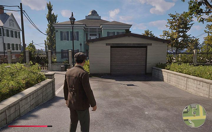 Podpowiedź z widokówki mówi o tym żeby zajrzeć do sąsiadów - Mafia Definitive Edition: Lassiter V16 Appolyonr - samochód, gdzie znaleźć - Mafia 1 Definitive Edition - poradnik, solucja