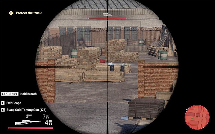 Twoje zadanie to ochranianie półciężarówki przed atakami gangsterów - Mafia Definitive Edition: Dock Block - solucja - Mafia 1 Definitive Edition - poradnik, solucja