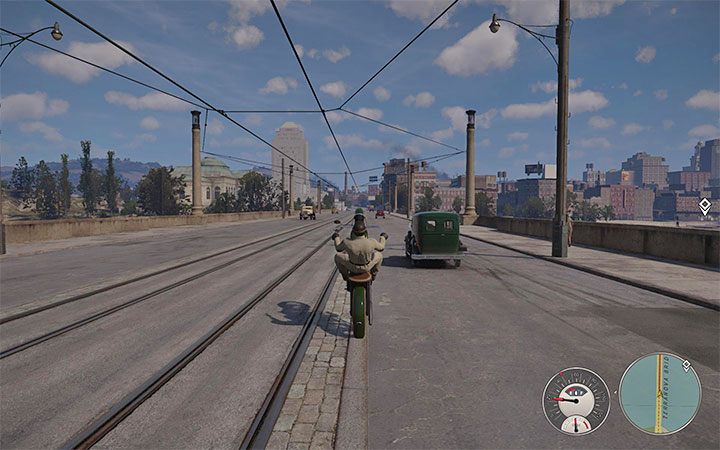 Znajdź prosty odcinek drogi i wykonaj następujące czynności - Mafia Definitive Edition: Kierowca kaskader - trofeum, jak zdobyć - Mafia 1 Definitive Edition - poradnik, solucja