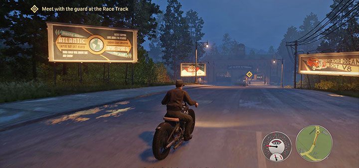 Tor wyścigowy znajduje się w niewielkiej odległości na zachód od miasta - Mafia Definitive Edition: Fair Play - solucja - Mafia 1 Definitive Edition - poradnik, solucja