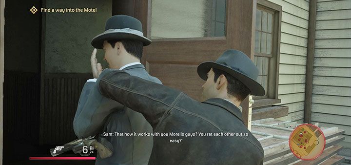 W grze Mafia Definitive Edition dostępna jest opcja skradania się, którą po raz pierwszy można przetestować w trakcie zaliczania trzeciej misji fabularnej - Mafia Definitive Edition: Porady na start - Mafia 1 Definitive Edition - poradnik, solucja